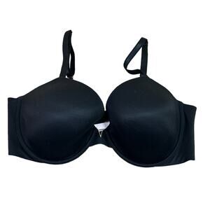 Victoria's Secret Black Smooth Lined Demi Bra Women's Size 38DD NWOT